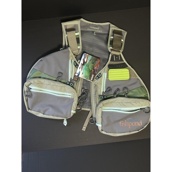Fishpond Upstream Tech Fly Fishing  Vest Womens Fit UTV-W ECO Recycled Nylon New - Picture 1 of 7